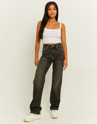 High Waist Straight Leg Jeans | TALLY WEiJL