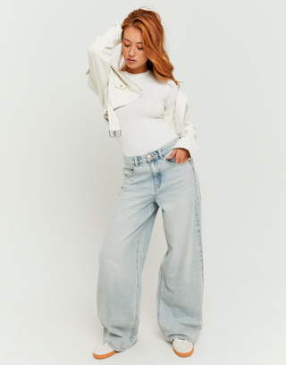 Mid Waist Baggy Jeans | TALLY WEiJL