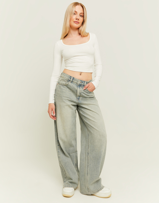 Jeans Baggy a Vita Media | TALLY WEiJL