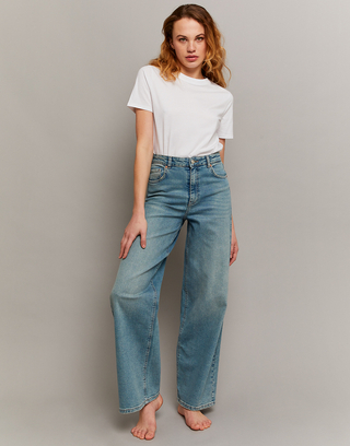 Jean Wide Leg Taille Haute | TALLY WEiJL