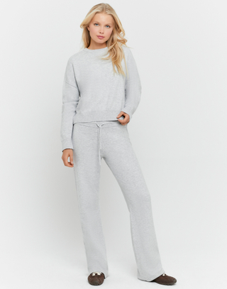 Pantaloni in Maglia Grigi | TALLY WEiJL