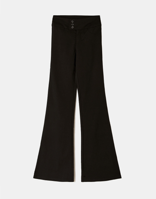 Black Flare Trousers | TALLY WEiJL