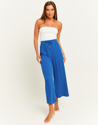 Παντελόνι Wide Leg Μπλε | TALLY WEiJL