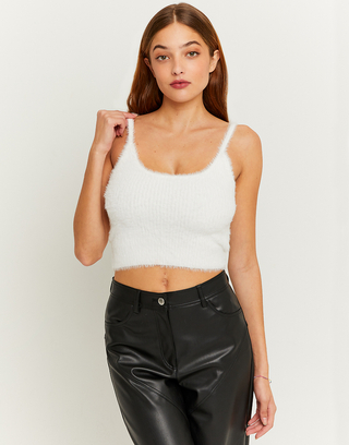 Top Corto Soft Touch Bianco | TALLY WEiJL