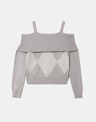 Maglione in Maglia Grigio | TALLY WEiJL