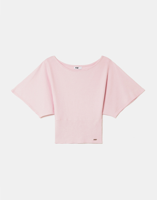 Top Rose Col Bateau | TALLY WEiJL