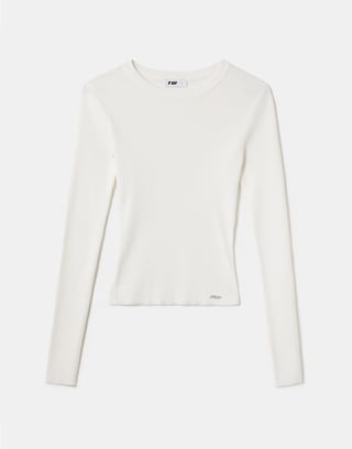 Weißer Strickpullover | TALLY WEiJL