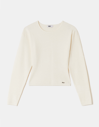 Pull en Maille Blanc | TALLY WEiJL