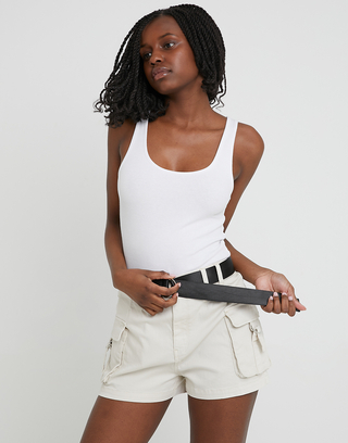 High Waist Cargo Shorts | TALLY WEiJL