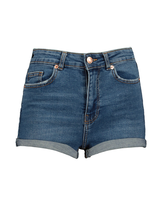 Short en Jean Déchiré Taille Haute | TALLY WEiJL