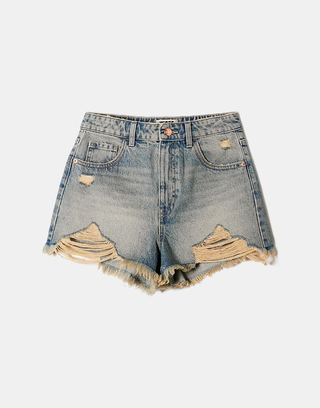 High Waist Mom Shorts | TALLY WEiJL