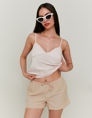 Woven Linen Shorts | TALLY WEiJL
