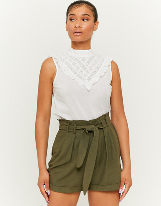 Linen Mini  Shorts | TALLY WEiJL