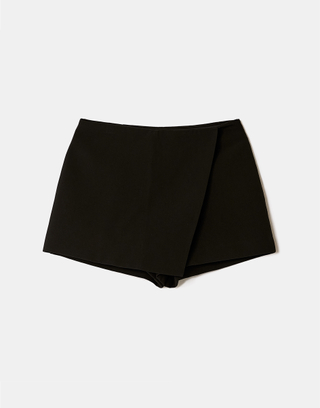 Schwarzer Mini Skort | TALLY WEiJL
