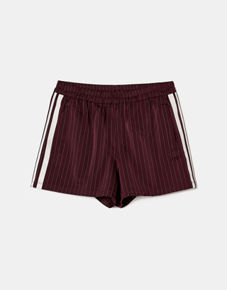 Burgunder Mini Shorts | TALLY WEiJL