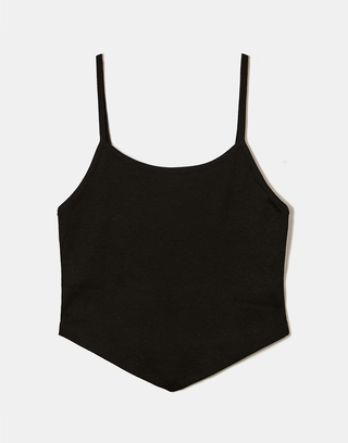 Basic Ribbed Tank Top | TALLY WEiJL