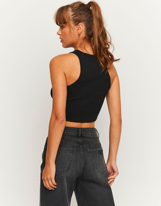 Basic kurzes ärmelloses Top | TALLY WEiJL