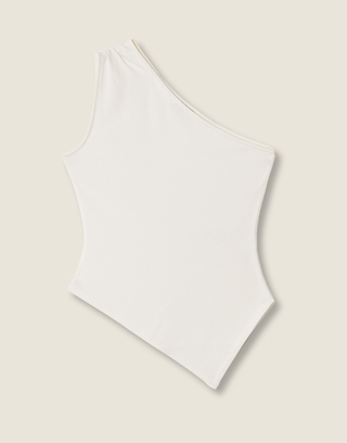 White One Shoulder Top | TALLY WEiJL