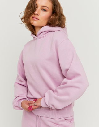Pink Basic Hoodie | TALLY WEiJL