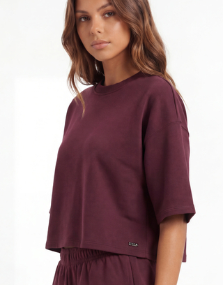 T-shirt ampia viola | TALLY WEiJL