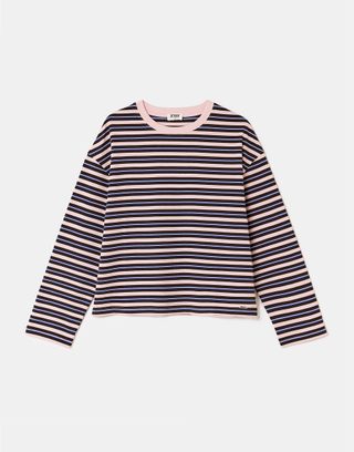 Pink Striped T Shirt | TALLY WEiJL