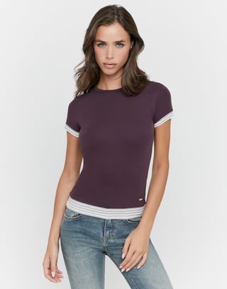 Lila T-Shirt | TALLY WEiJL