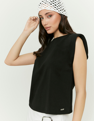 Black T-Shirt | TALLY WEiJL