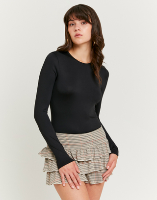 Black Basic T-shirt | TALLY WEiJL