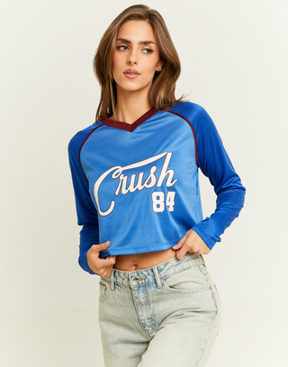 Football T-shirts Corta Blu | TALLY WEiJL