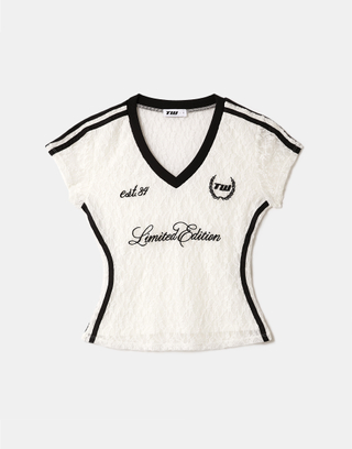 Top Bianco in Pizzo Ricamato | TALLY WEiJL