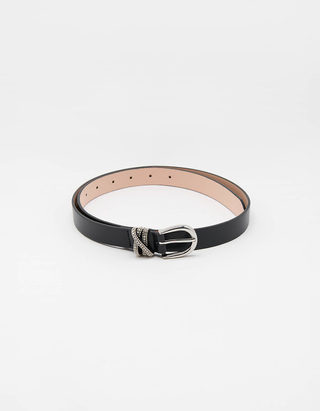 Rhinestones Buckle Belt | TALLY WEiJL 