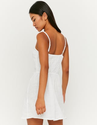 Weißes Mini Kleid