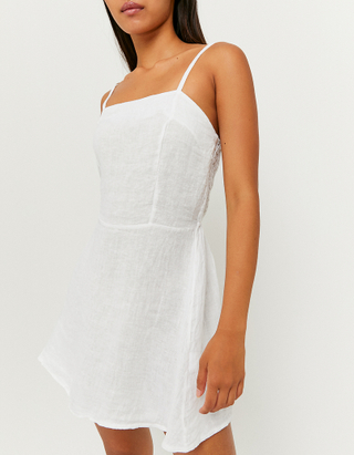 Weißes Mini Kleid