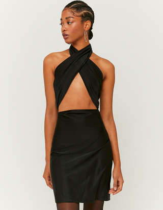 TALLY WEiJL, Black Sleeveless Mini Dress for Women