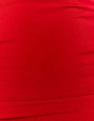 TALLY WEiJL, Czerwona sukienka Mini z długim rękawem for Women