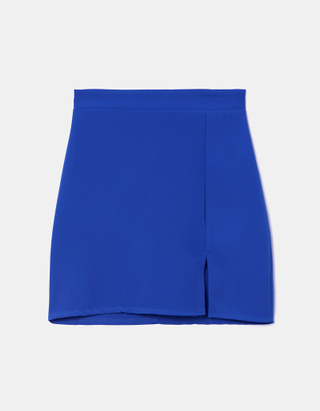 TALLY WEiJL, Blue High Waist Mini Skirt for Women