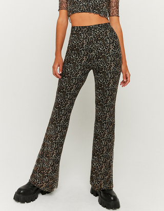 High Waist Flare Leggings | TALLY WEiJL 