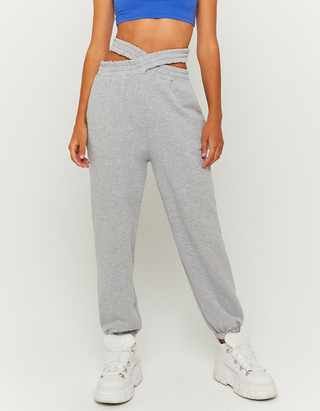 Joggers a Vita Alta Grigi | TALLY WEiJL Online Shop