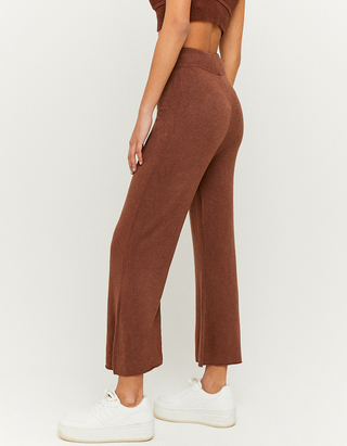 Wide Leg Knitted Trousers | TALLY WEiJL 