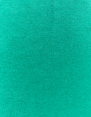 Green Knit Shorts