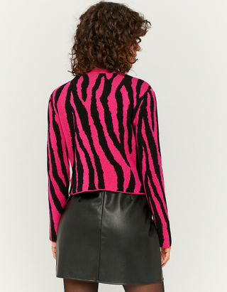 TALLY WEiJL, Animal Print Cropped  Jumper for Women