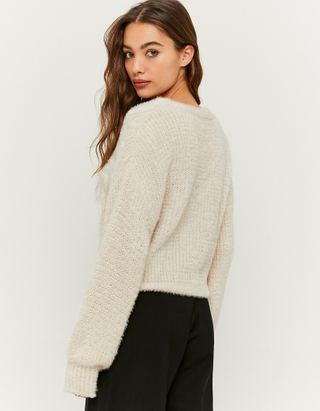 White Soft Touch Cardigan