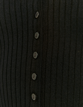 Black Tie Dye Cropped Top