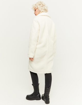 TALLY WEiJL, White Long Coat for Women