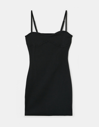 TALLY WEiJL, Black Mini Party Dress for Women