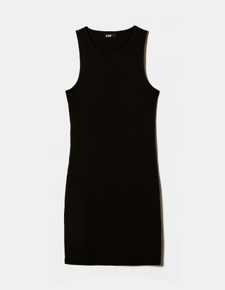 TALLY WEiJL, Black Basic Mini Dress for Women