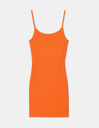 TALLY WEiJL, Vestito Corto Basico Arancione for Women
