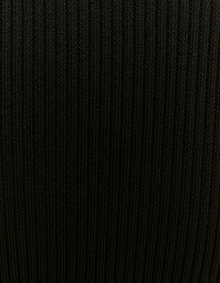 Schwarzes Mini-Pullover-Kleid
