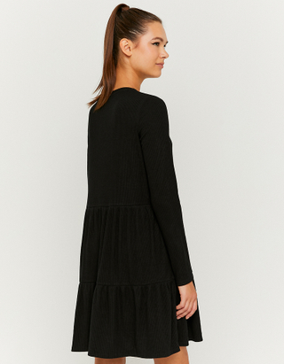TALLY WEiJL, Black Long Sleeves Mini Dress for Women