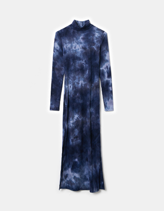 TALLY WEiJL, Robe Longue Manches Longues Bleu for Women